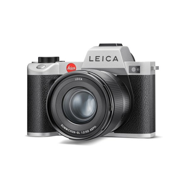 Leica SL2 Silver Bundle with Noctilux-M 50mm f/1.2 ASPH and M-Adapter-L 